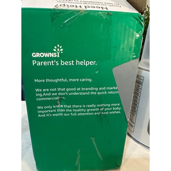 Grownsy Bottle Warmer With Food Jar Function - Picture 7 of 10